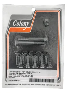 Colony TRANSMISSION TOP COVER SCREW KIT FOR 4 SPEED BIG TWIN