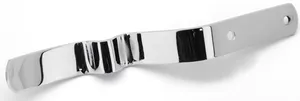 Samwel Samwel Rear Stand Catch, Chrome, 45CI 1936-up (OEM 3067-36A)