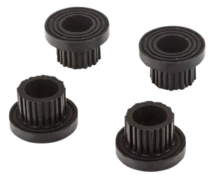 Zodiac (Genuine Zodiac Products) HANDLEBAR DAMPER RUBBERS FOR SOFTAIL & TOURING