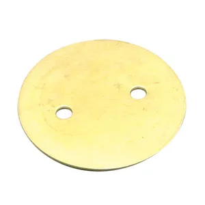 S&S Cycle S&S Super E Throttle Plate, 1-1/8" Brass
