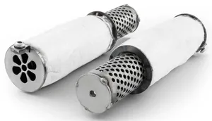 Freedom Performance Exhaust Freedom Staggered Duals Quiet Baffle, 2.50", 2004-2022 XL Sportster, Each