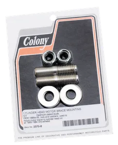 Colony STOCK STYLE TOP MOTOR MOUNTS FOR VINTAGE HARLEY-DAVIDSON BIG TWIN
