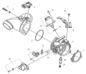 S&S THROTTLE BODY & MANIFOLD FOR X-WEDGE