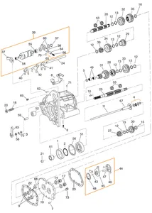 Eastern MC Parts TRANSMISSION PARTS FOR 1979-1993 5 SPEED BIG TWIN