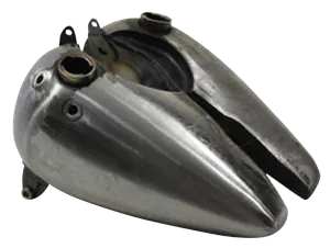 V-Twin BOBBED 3.5 GALLON HAND SHIFT GAS TANK FOR KNUCKLEHEAD
