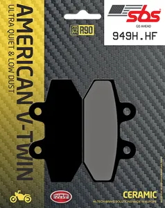 SBS SBS REAR DISC BRAKE PADS