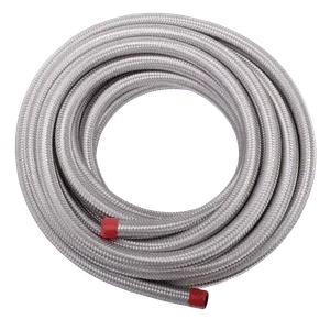 V-Twin Mfg REINFORCED BRAIDED OIL AND FUEL HOSE
