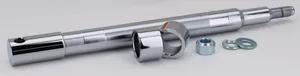 V-Twin CHROME PLATED FRONT AND REAR AXLES
