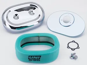 V-Twin STOCK STYLE OVAL AIR CLEANER