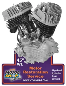 V-Twin Mfg ENGINE PLAQUES