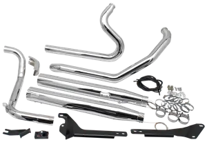 MCJ MCJ ADJUSTABLE TRUE DUAL EXHAUST FOR MILWAUKEE EIGHT SOFTAIL
