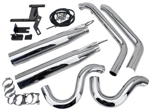 MCJ ADJUSTABLE 2-INTO-2 EXHAUST SYSTEMS FOR DYNA