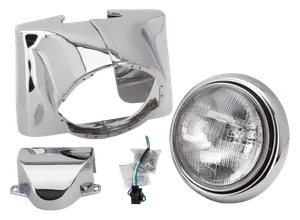 V-Twin Mfg DUO GLIDE & ELECTRA GLIDE HEADLIGHT NACELLE KIT