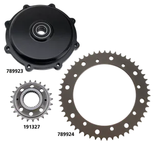 V-Twin FINAL DRIVE CHAIN CONVERSION SPROCKETS FOR 2008-UP TOURING
