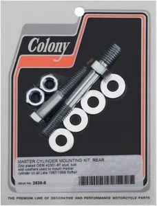 Colony SOFTAIL REAR BRAKE MASTER CYLINDER MOUNT KIT