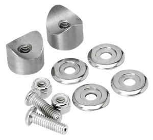 Lowbrow Customs LOWBROW CUSTOMS COPED SEAT MOUNTS FOR HAIRPIN SPRINGS