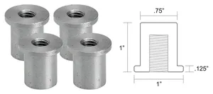 Lowbrow Customs LOWBROW CUSTOMS WELD-IN TANK MOUNT AND FUEL VALVE BUNGS