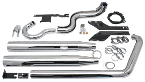 MCJ MCJ ADJUSTABLE TRUE DUAL EXHAUST FOR TWIN CAM SOFTAIL