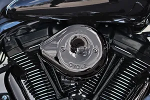 S&S Cycle S&S STEALTH DARK CHROME TEARDROP AIR CLEANER KIT