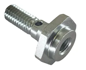 S&S Cycle Breather Screw, 3/8-16 UNC +.250", 2008-Up