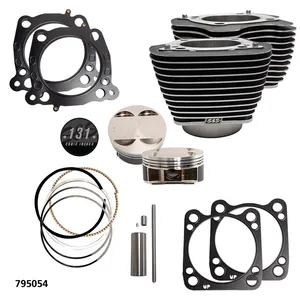 S&S Cycle S&S 131CI & 136CI BIG BORE STROKER CYLINDERS FOR MILWAUKEE EIGHT