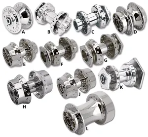 V-Twin FRONT AND REAR WHEEL HUBS