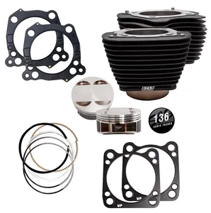 S&S Cycle S&S 131CI & 136CI BIG BORE STROKER CYLINDERS FOR MILWAUKEE EIGHT