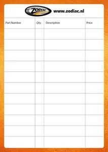 Zodiac (Genuine Zodiac Products) ZODIAC NOTE PAD