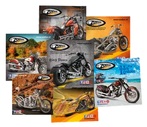 Zodiac (Genuine Zodiac Products) ZODIAC SHOW BIKE STICKERS