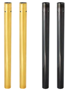 Arlen Ness ARLEN NESS GOLD AND BLACK 49MM FORK TUBES