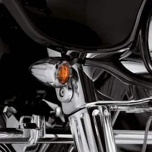 Arlen Ness ARLEN NESS DEEP CUT OEM STYLE TURN SIGNALS WITH FIRE RING LEDS