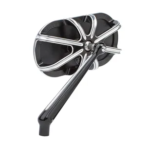 Arlen Ness ARLEN NESS CAGED SERIES FORGED BILLET MIRRORS