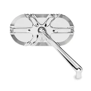 Arlen Ness ARLEN NESS CAGED SERIES FORGED BILLET MIRRORS