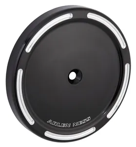 Arlen Ness Big Sucker Stage I Billet Cover, Slot Track, Black