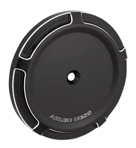 Arlen Ness Big Sucker Stage I Billet Cover, Beveled, Black