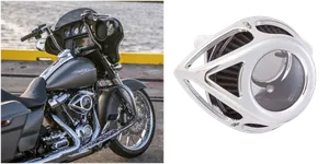 Arlen Ness ARLEN NESS CLEAR TEAR AIR CLEANER