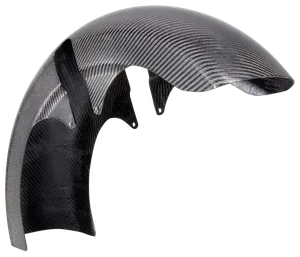 Arlen Ness ARLEN NESS CARBON FAT RAPPER FRONT FENDERS
