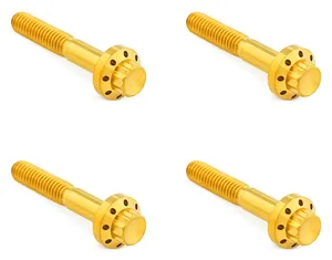 Arlen Ness ARLEN NESS TITANIUM 12-POINT FRONT FENDER BOLTS