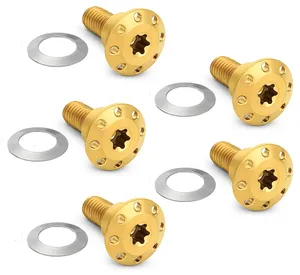 Arlen Ness ARLEN NESS TITANIUM FLOATING ROTOR HARDWARE