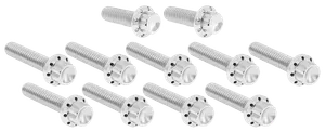 Arlen Ness CAM & POINT COVER TITANIUM 12-POINT BOLT KITS