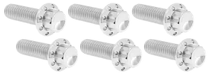 Arlen Ness TRANSMISSION TOP COVER TITANIUM 12-POINT BOLT KITS