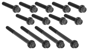 Arlen Ness PRIMARY COVER TITANIUM 12-POINT BOLT KITS