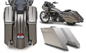 Arlen Ness ARLEN NESS DOWN-N-OUT STRETCHED SADDLEBAGS & FENDERS