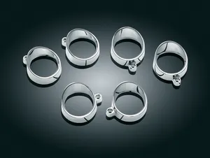 Kuryakyn STANDARD & VISOR BEZELS FOR SILVER BULLETS